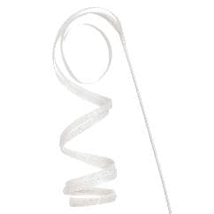Creanga Artificiala White Glitter 50cm