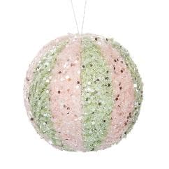 Glob Pink Green din Polistiren 10cm