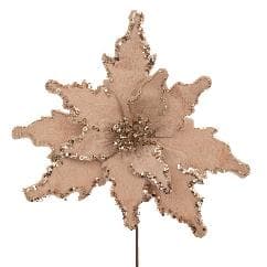 Craciunita Artificiala Champagne D35x45cm