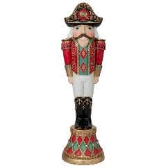 Figurina Multicolor Nutcracker din Rasina D17x63cm