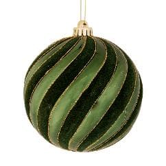 Glob Dark Green din Plastic 12cm