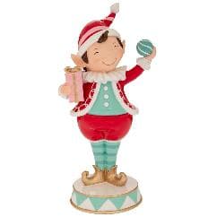 Figurina Blue Red Elf din Rasina 13x11x28cm