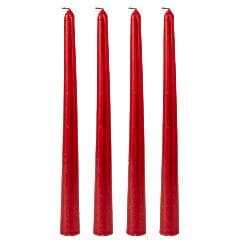 Set 4 Lumanari Red din Ceara 25cm91596