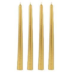 Set 4 Lumanari Gold din Ceara 25cm91597