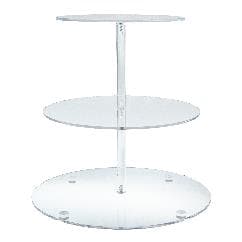 Etajera Transparent din Acril D35x34cm
