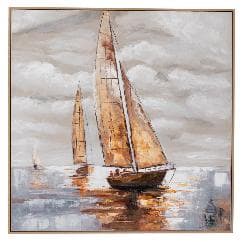 Tablou Sail Boat 100x100cm