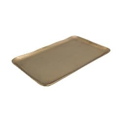 Platou Golden din Aluminiu 36x22x2cm