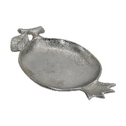 Platou Silver din Aluminiu 26x16x4cm