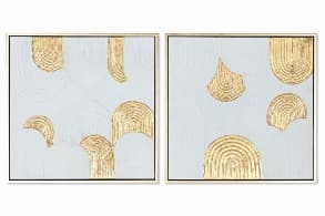 Tablou White Gold 42x4x42cm