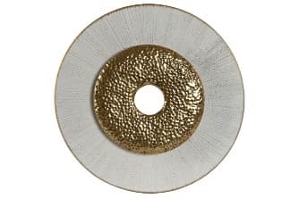 Decoratiune White Golden din Metal D45x4cm