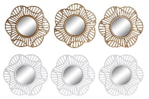 Set 3 Oglinzi din Plastic D25x5cm