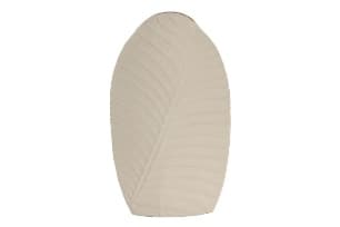 Vaza White Leaf din Metal 26x11x41cm