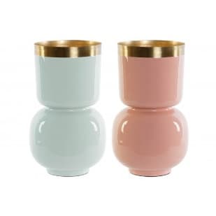 Vaza Golden din Metal D18x31cm