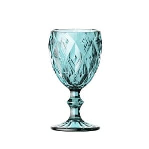 Pahar Turcoaz din Sticla 240ml D8x16cm
