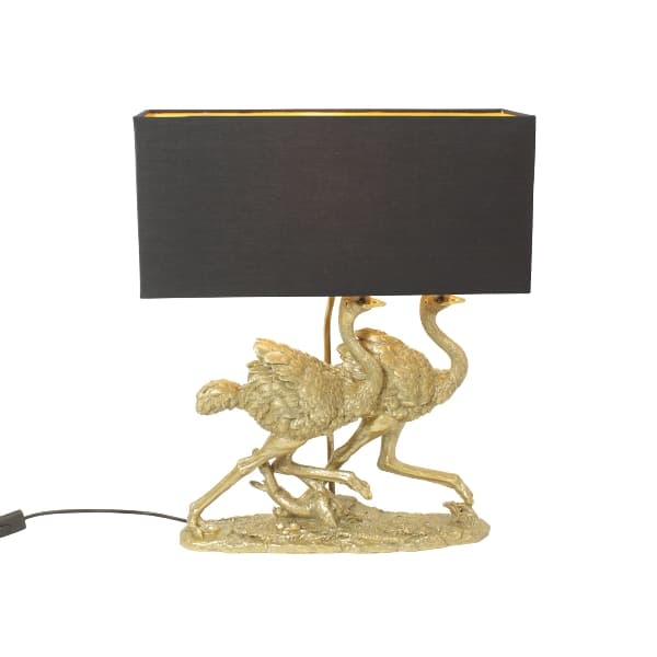 Lampa Golden Birds din Rasina 46x18x54cm