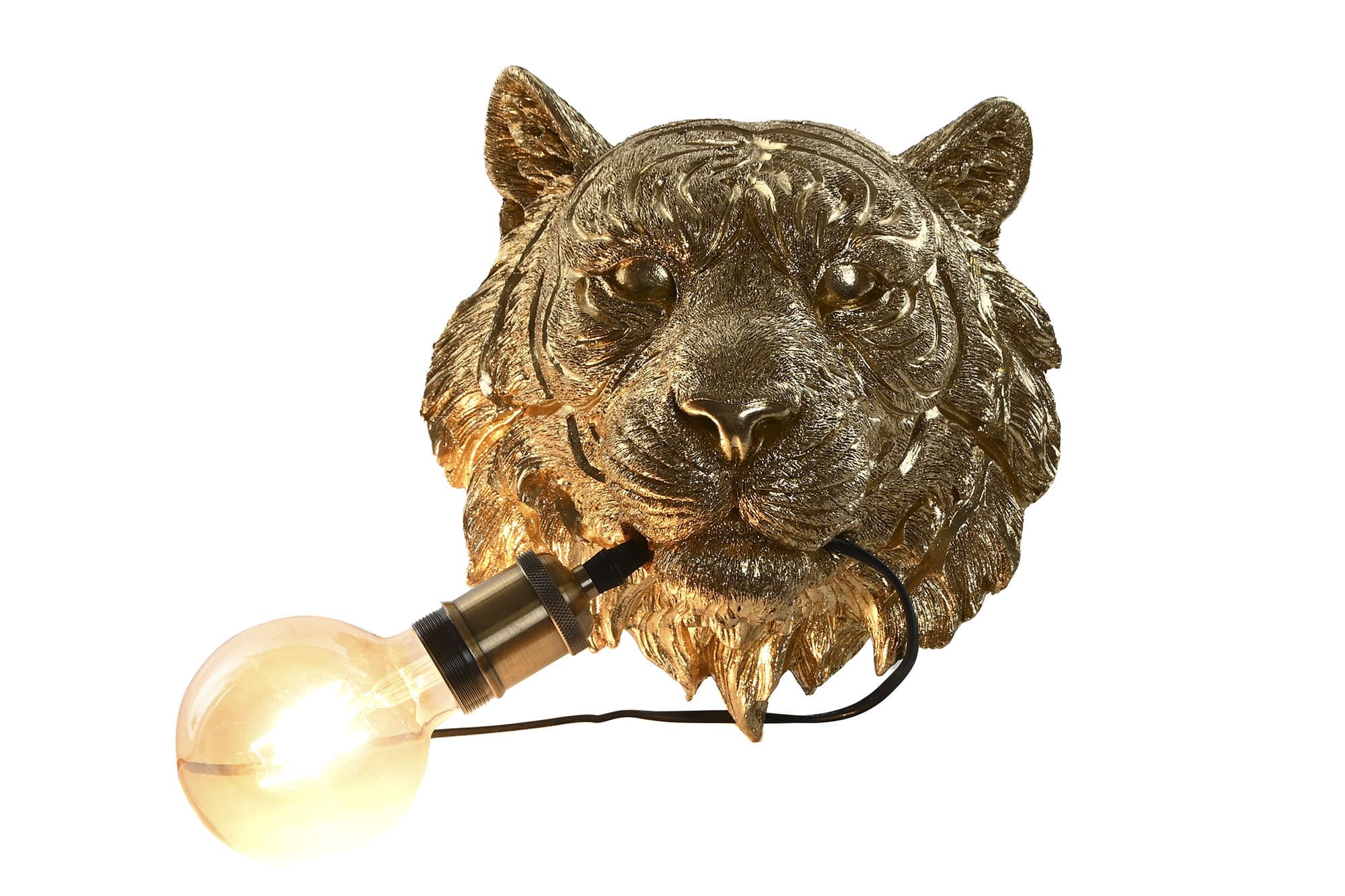 Lampa Golden Tiger din Rasina 28x27x21cm