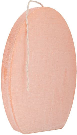 Lumanare Salmon Pink din Ceara 12x18cm