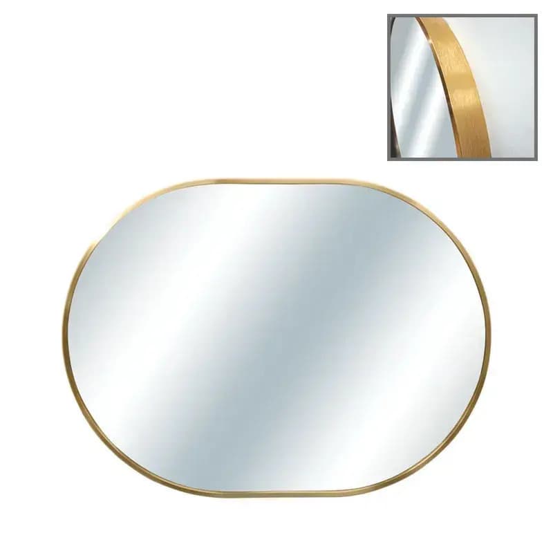 Oglinda Gold din Aluminiu 60x80x4cm