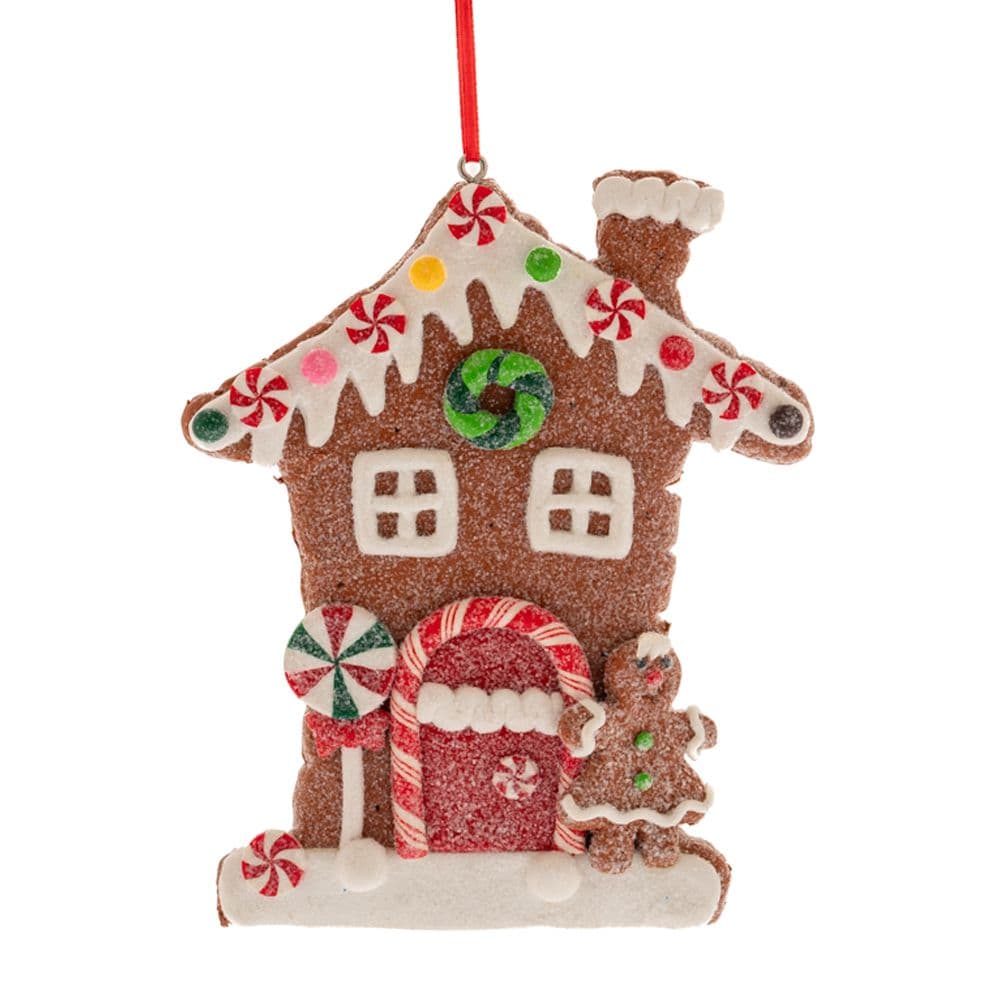 Oranment Brad Gingerbread House 10x12cm