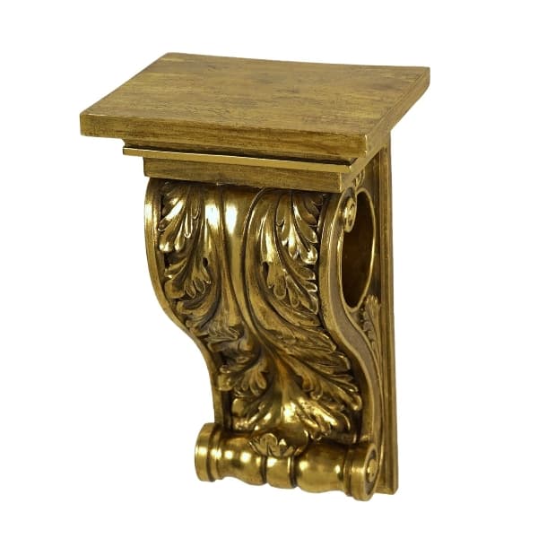 Polita Antique Gold din Rasina 17x14x29cm