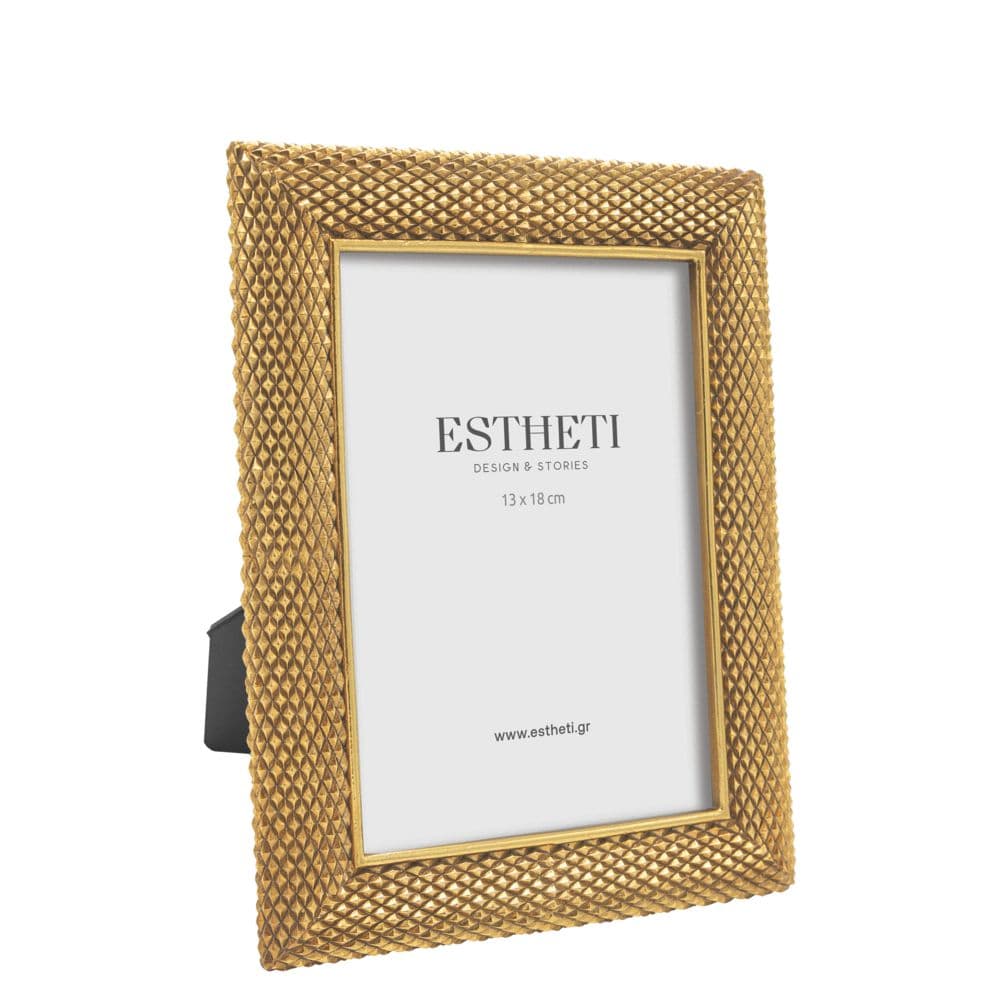 Rama Antique Gold din Rasina 13x18cm