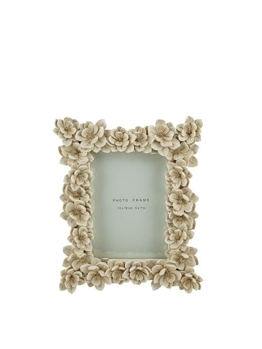 Rama Beige Flowers din Rasina 13x18cm