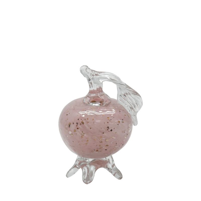 Rodie Decorativa Pink din Sticla D6x10cm