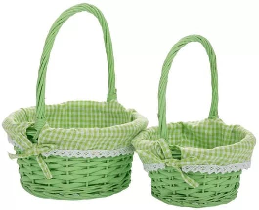 Set 2 Cosuri Green 25x12x30 20x10x25cm