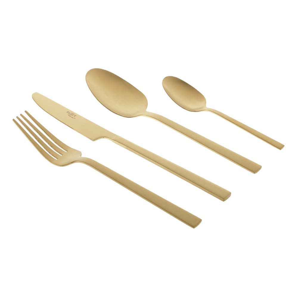 Set 24 Tacamuri Golden din Inox
