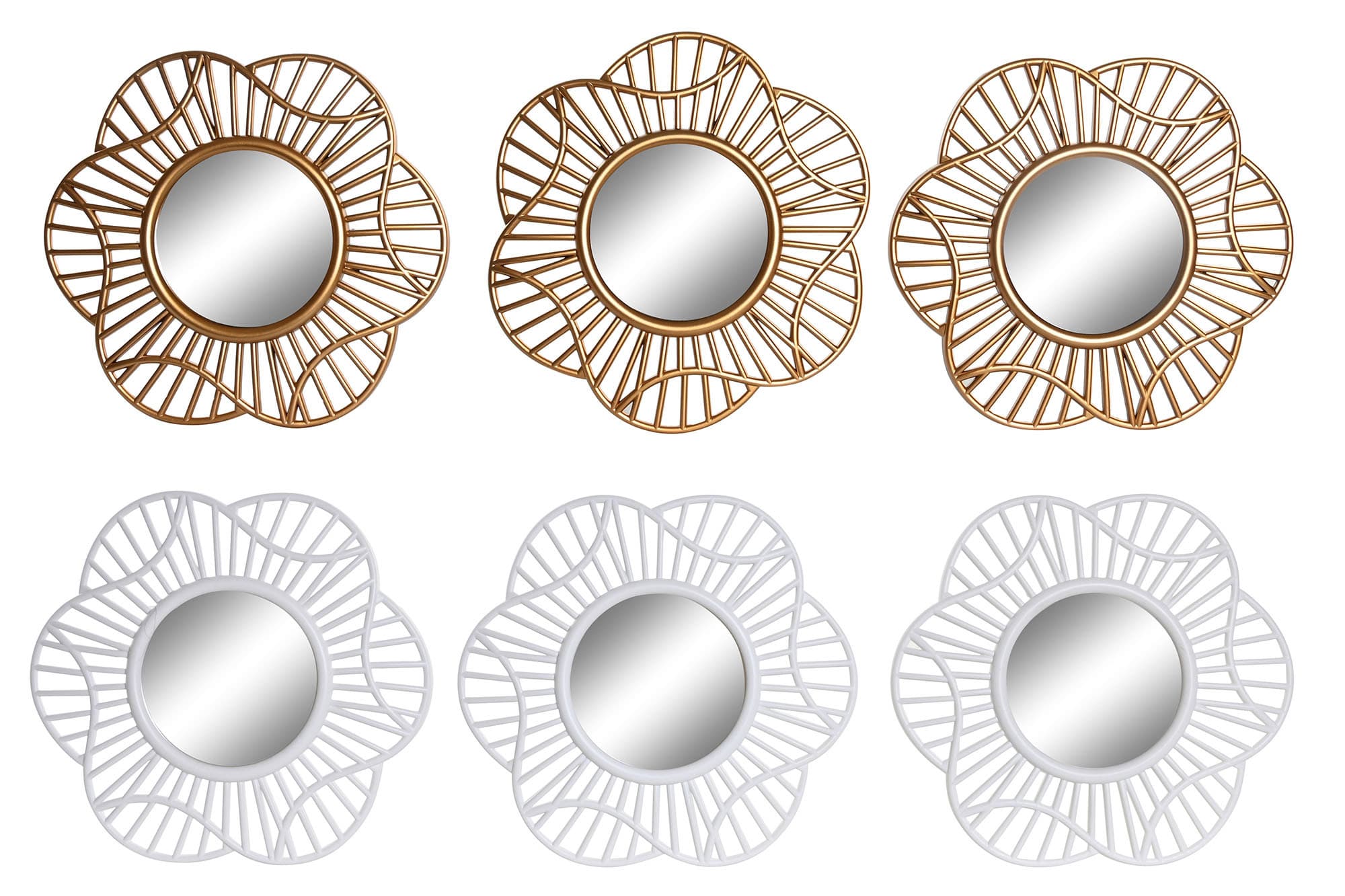 Set 3 Oglinzi din Plastic D25x5cm
