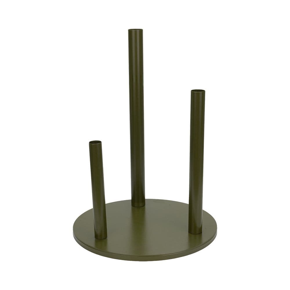Suport pentru 3 Flori Green din Metal D30x40cm