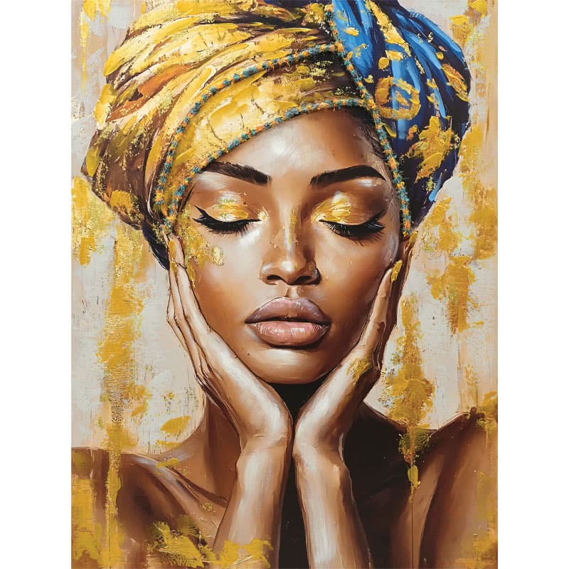 Tablou Boho Woman 90x120cm