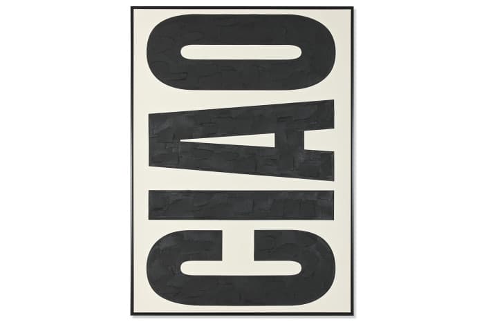 Tablou CIAO White Black 103x143cm