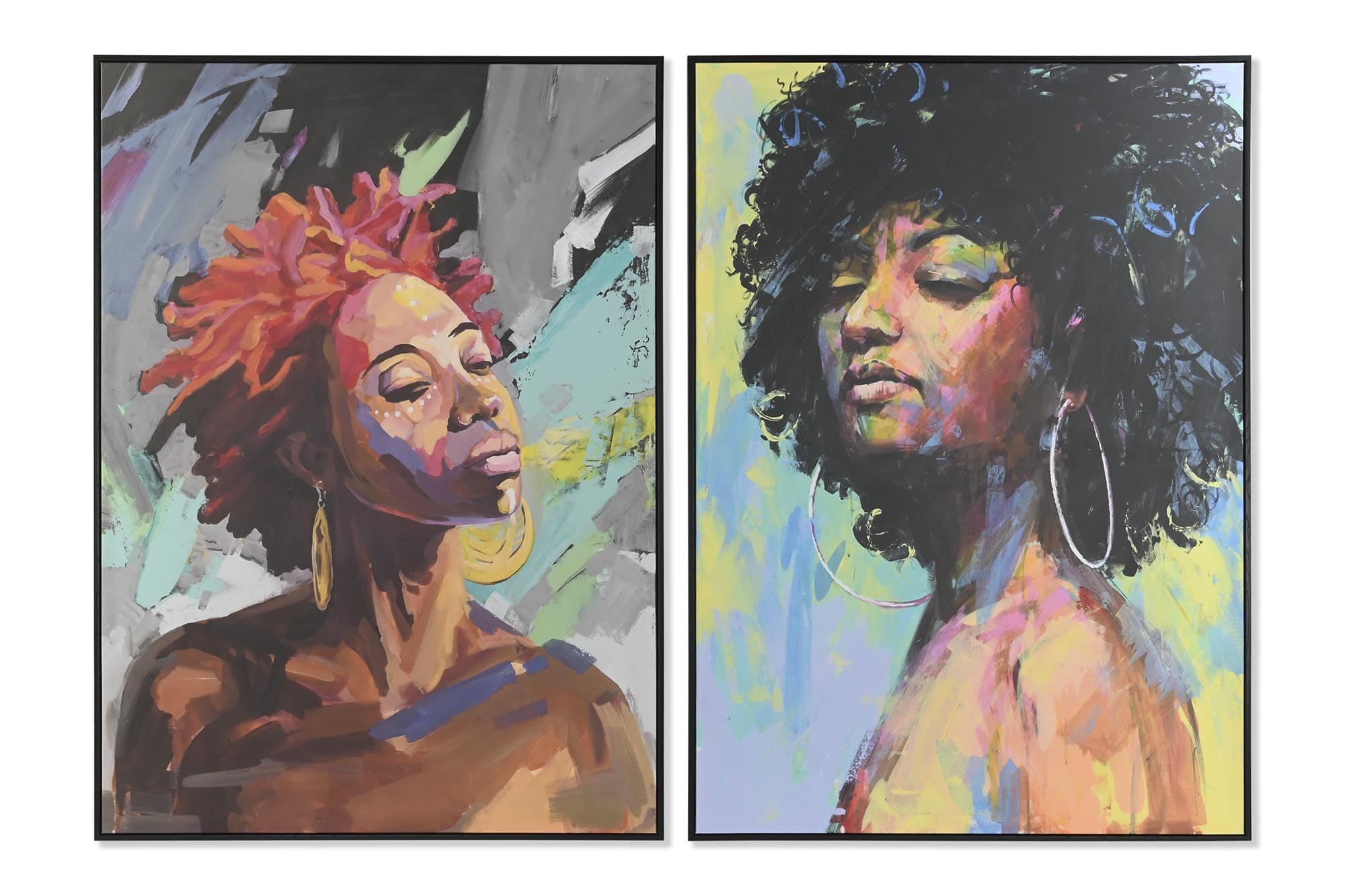 Tablou Female Figure 100x4x140cm