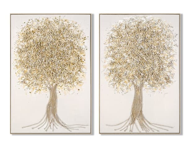 Tablou Golden Tree 82x122cm