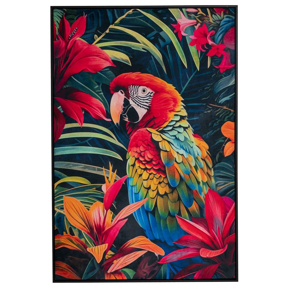 Tablou Multicolor Parrot 83x123cm