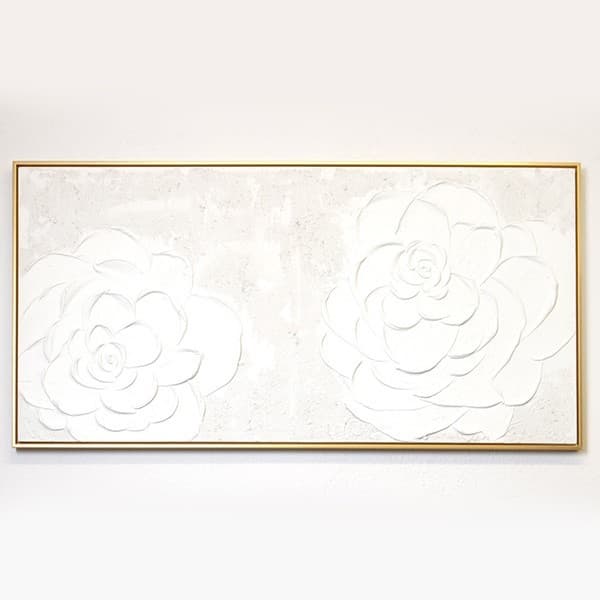 Tablou White Flowers 120x60cm