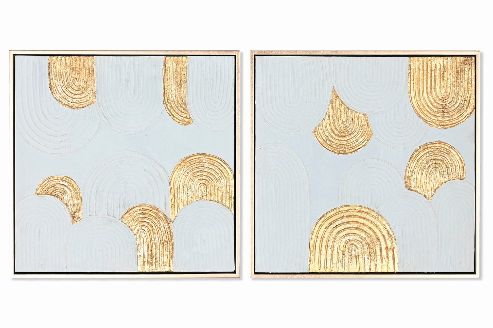 Tablou White Gold 42x4x42cm