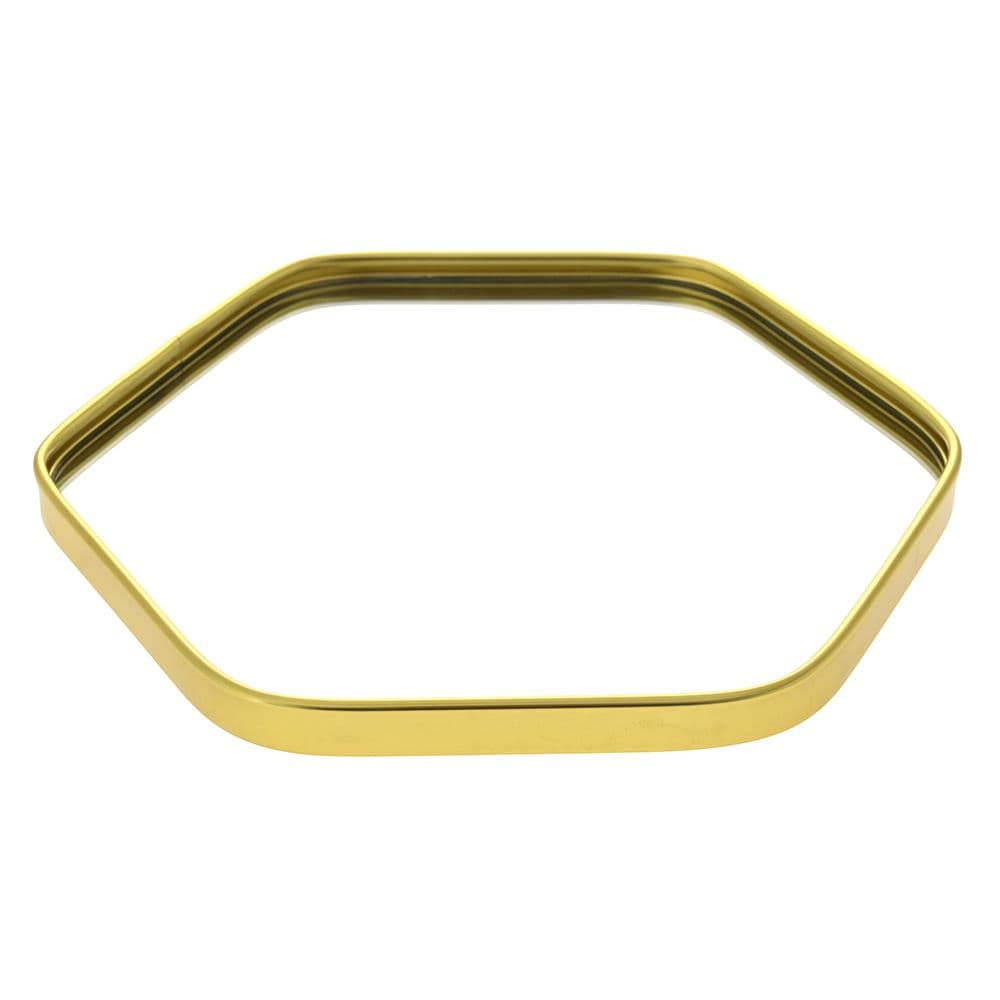 Tava Gold din Metal cu Oglinda 25x23cm