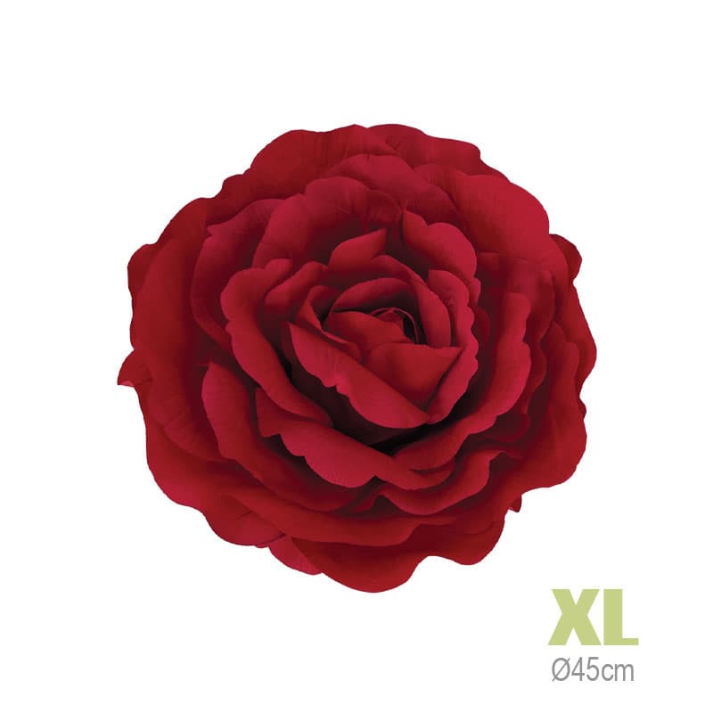 Trandafir Artificial Red D45cm