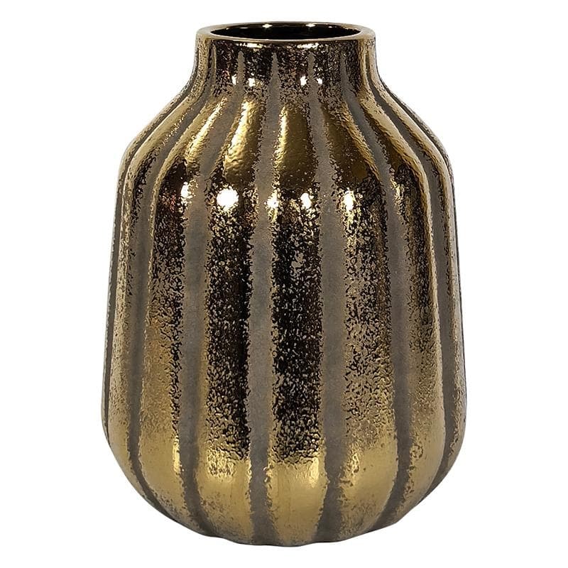 Vaza Antique Gold din Ceramica D21x27cm