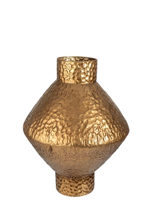 Vaza Antitque Gold din Metal D31x39cm