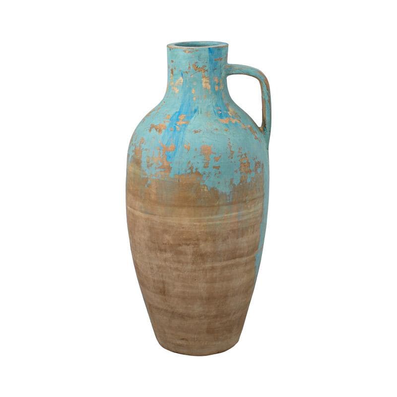 Vaza Beige Blue din Ceramica D29x66cm