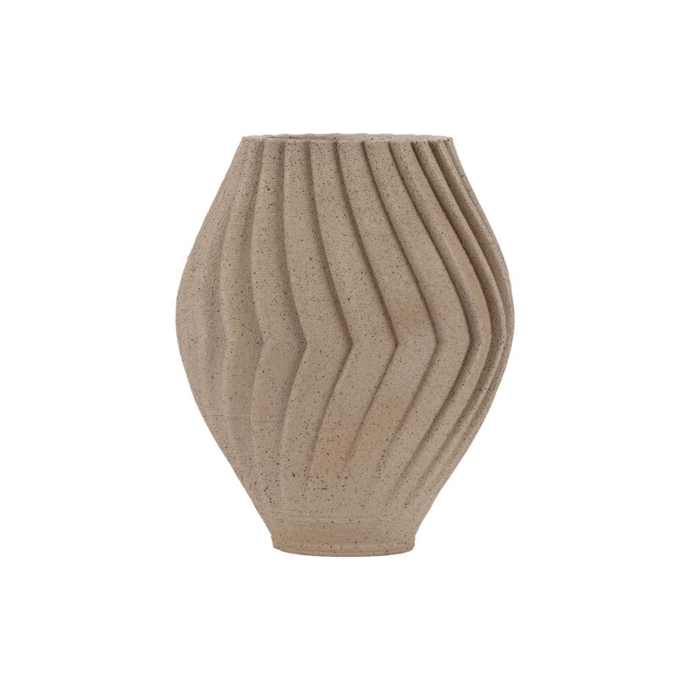 Vaza Brown din Rasina 20x11x26cm