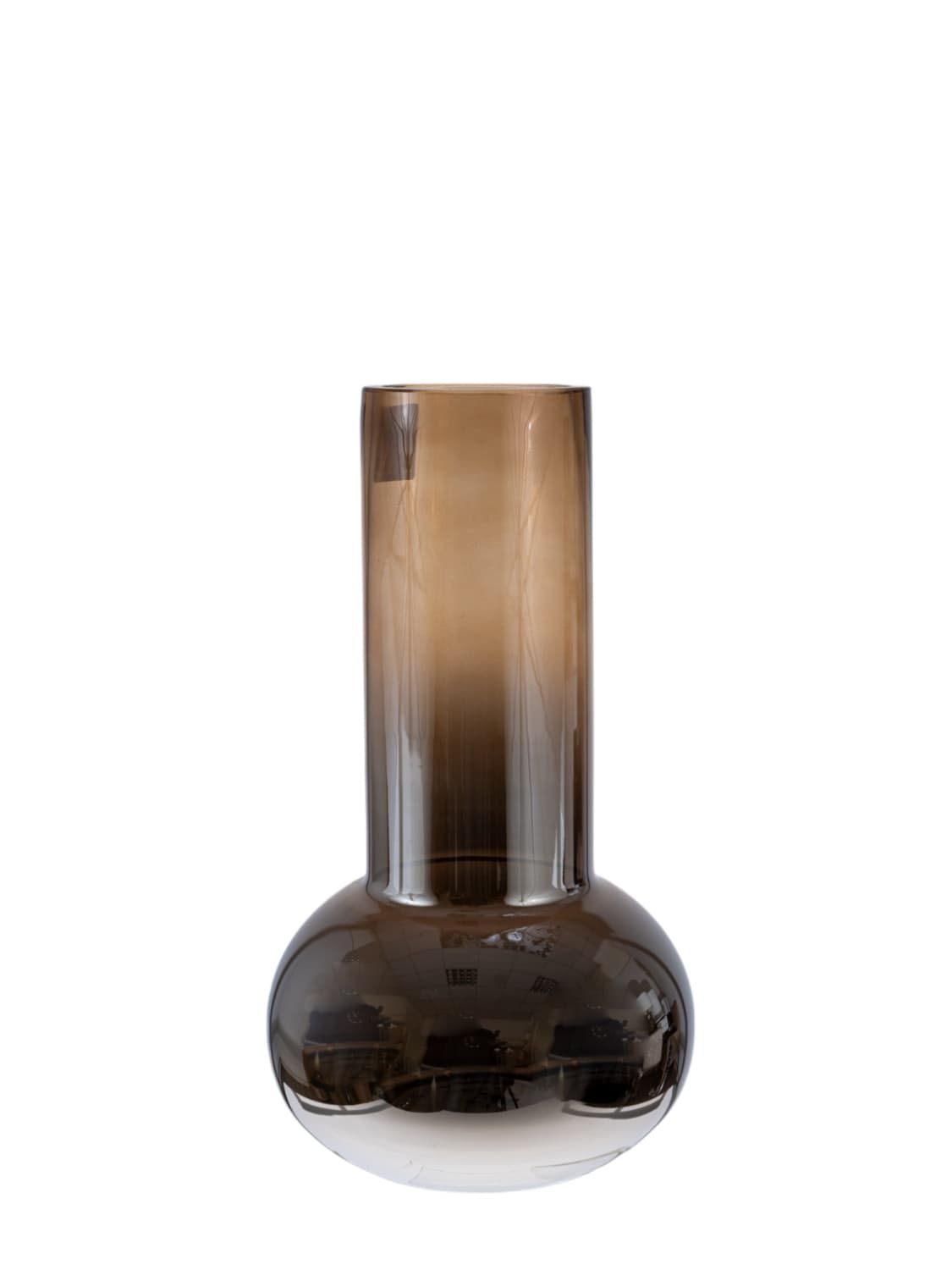 Vaza Brown din Sticla D18x30cm