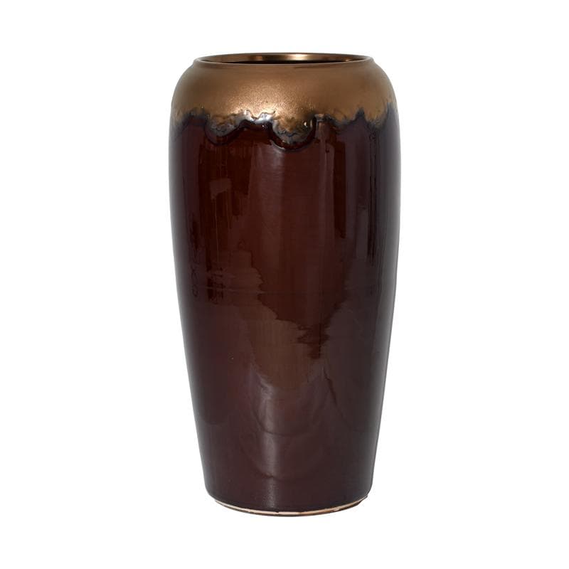 Vaza Brown Gold din Ceramica D15x50cm