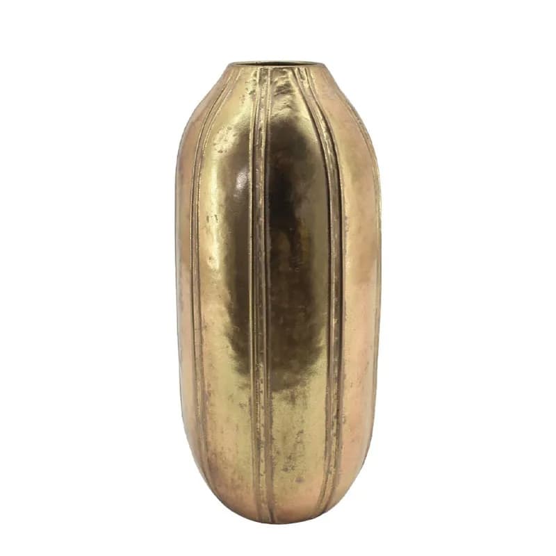 Vaza Gold din Metal D21x49cm