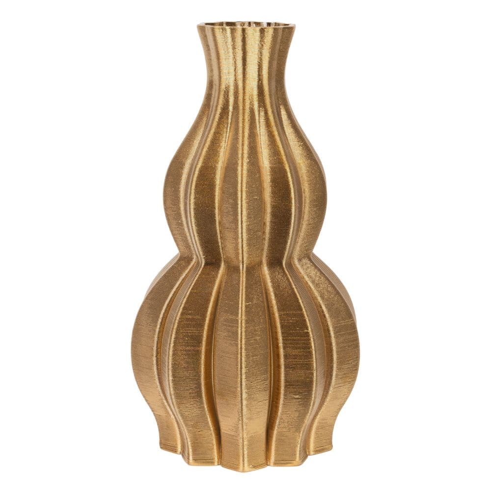 Vaza Gold din Portelan 3D D19x35cm