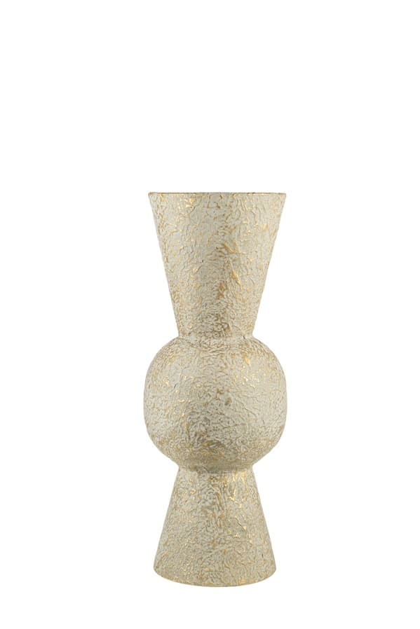 Vaza Grey Gold din Metal D15x40cm