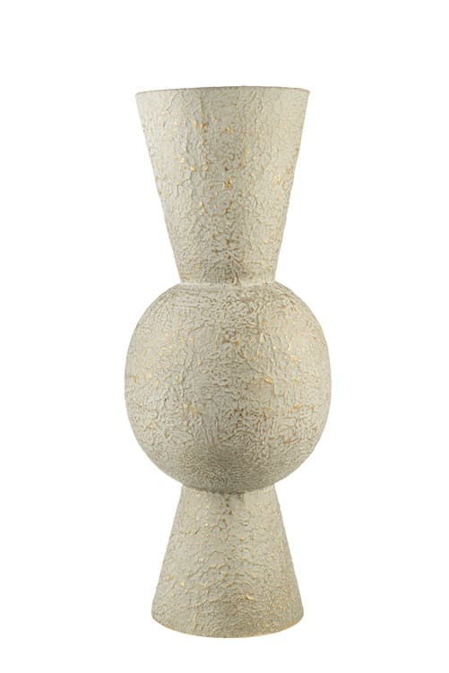 Vaza Grey Gold din Metal D21x50cm